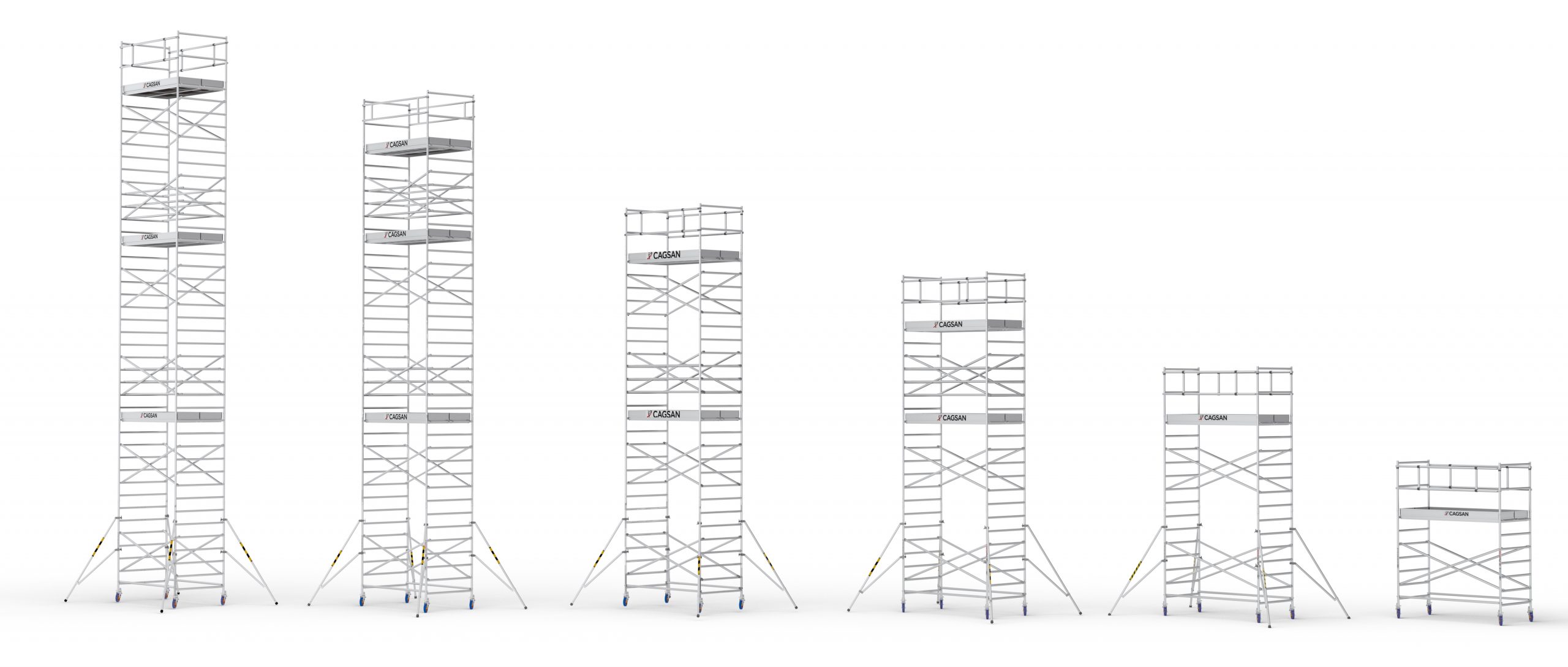 Profesionalne pokretne aluminijumske skele Protube Profesionalne pokretne aluminijumske skele